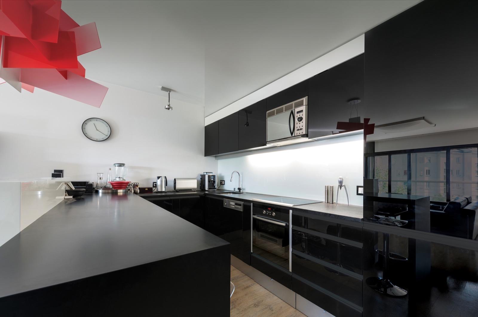 Kitchen in StyleLite Carbon TruGloss