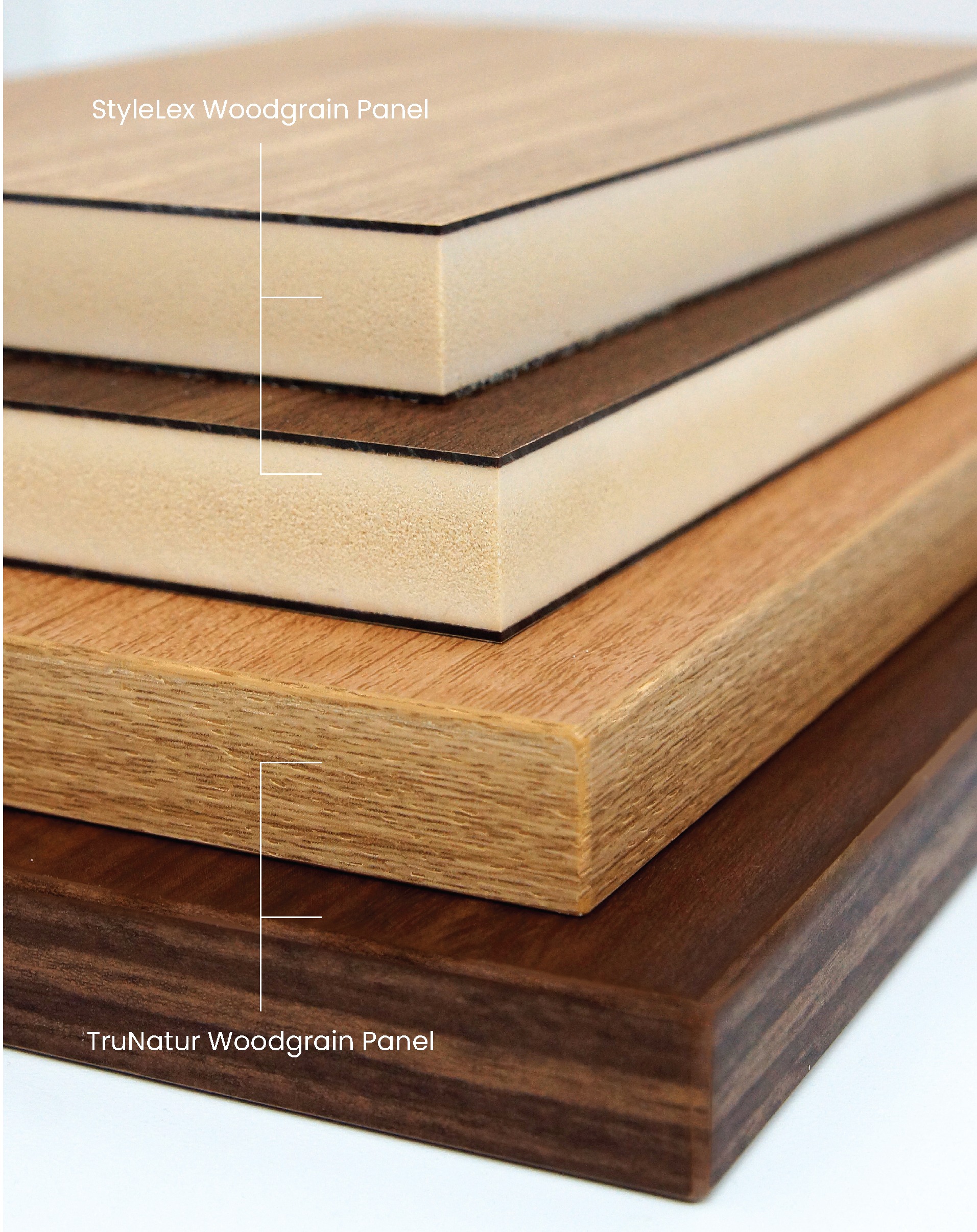 TruNatur & StyleLex Woodgrain Panels