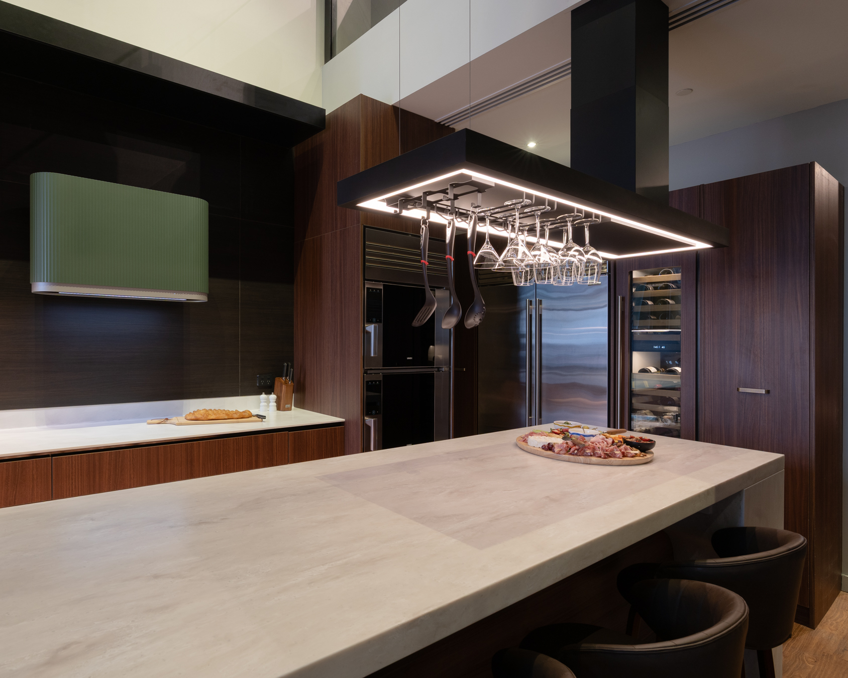 EGR Decor kitchen display at the Sydney Selection Studio, Jones Bay Wharf
