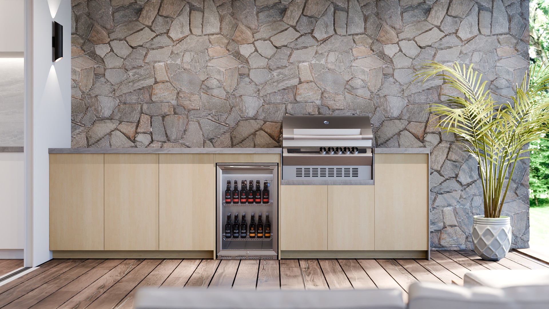 Natural Birch — render