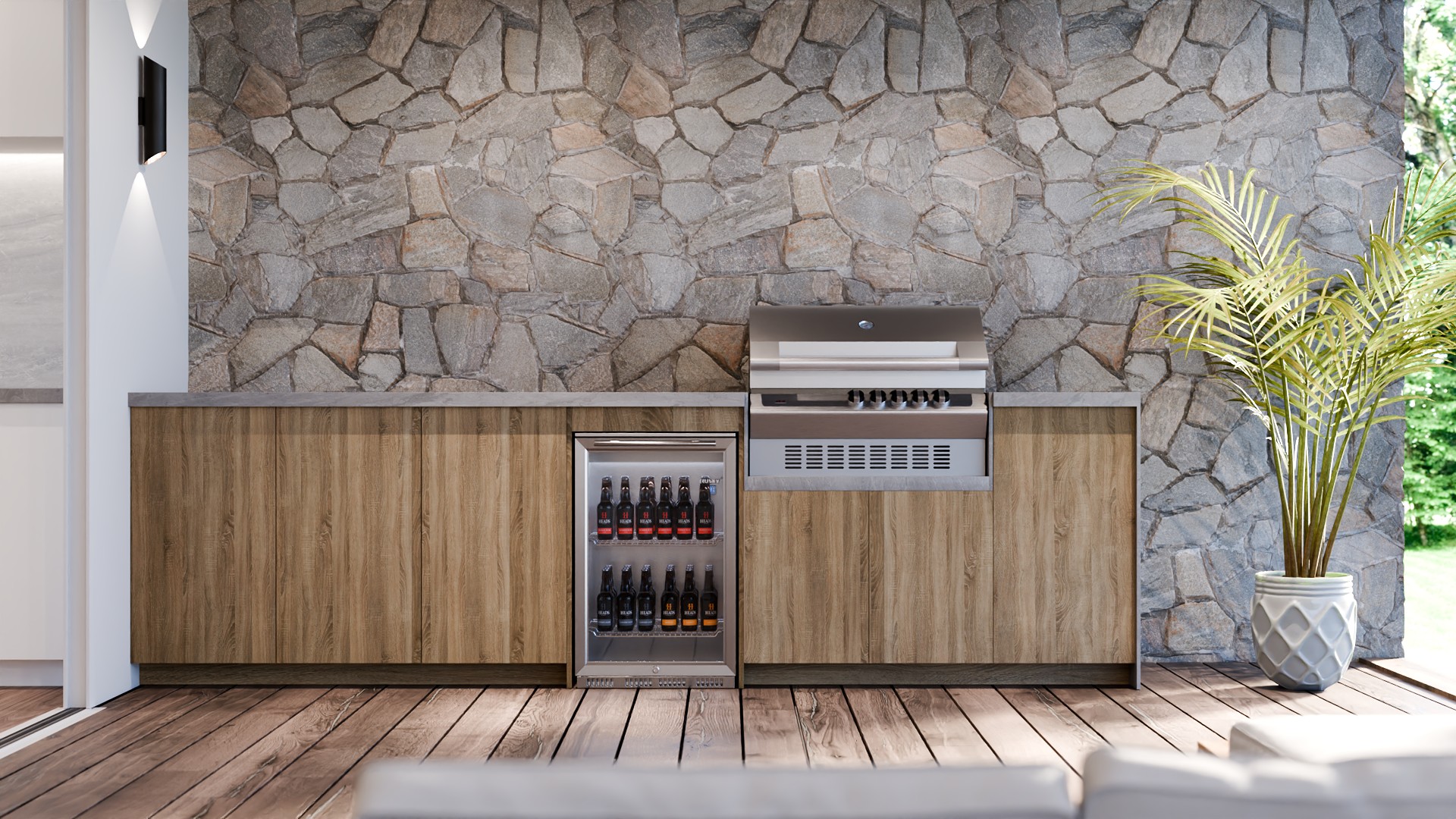 Sandy Oak — render