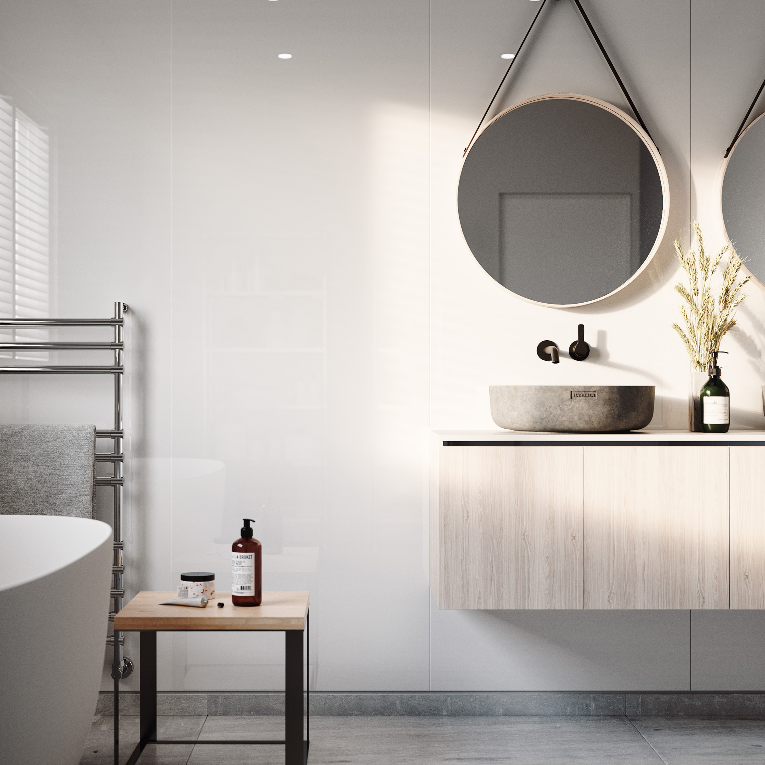 Arctic TruGloss â€” bathroom design