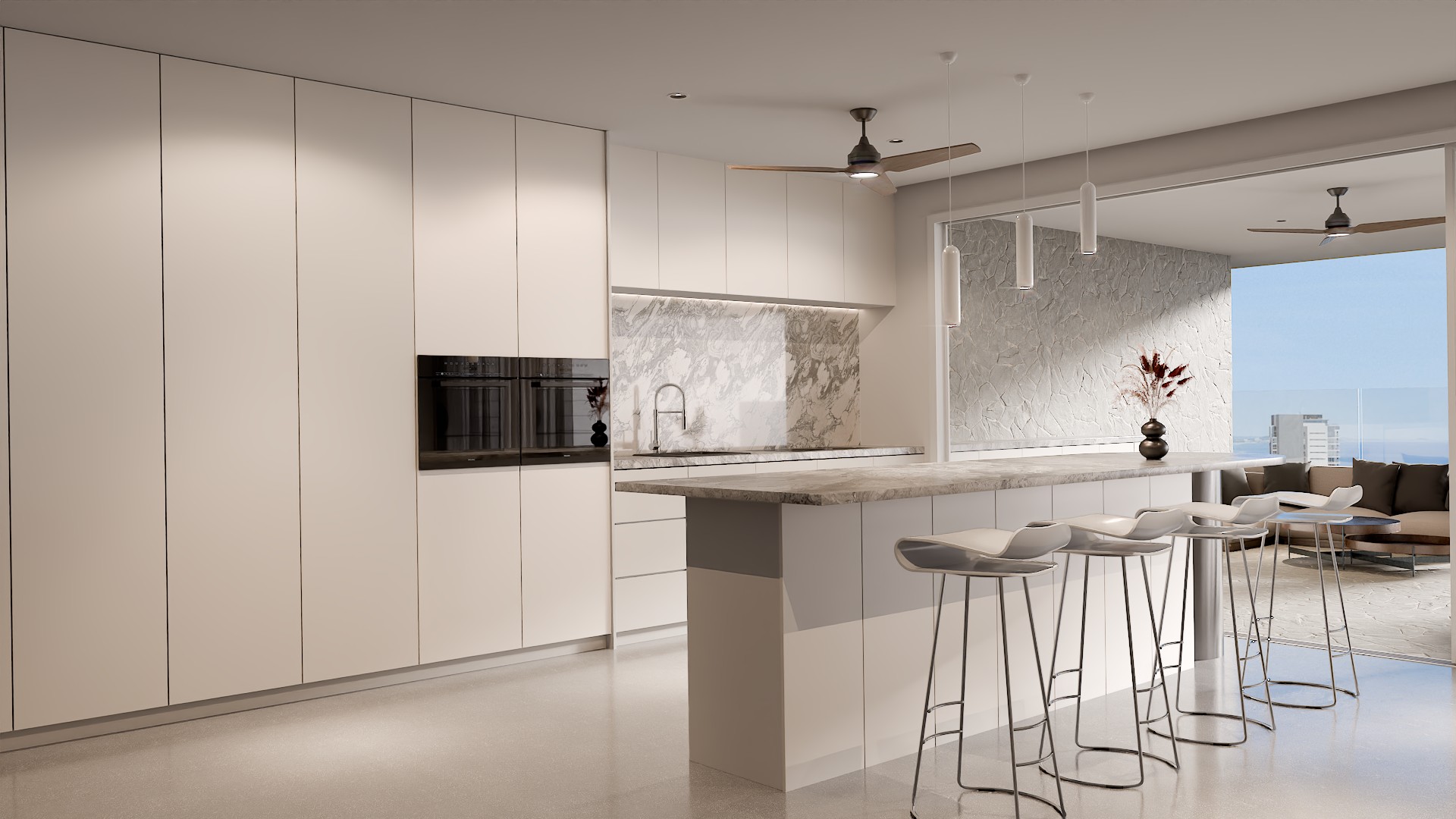 Cottonseed TruMatte â€” kitchen cabinetry