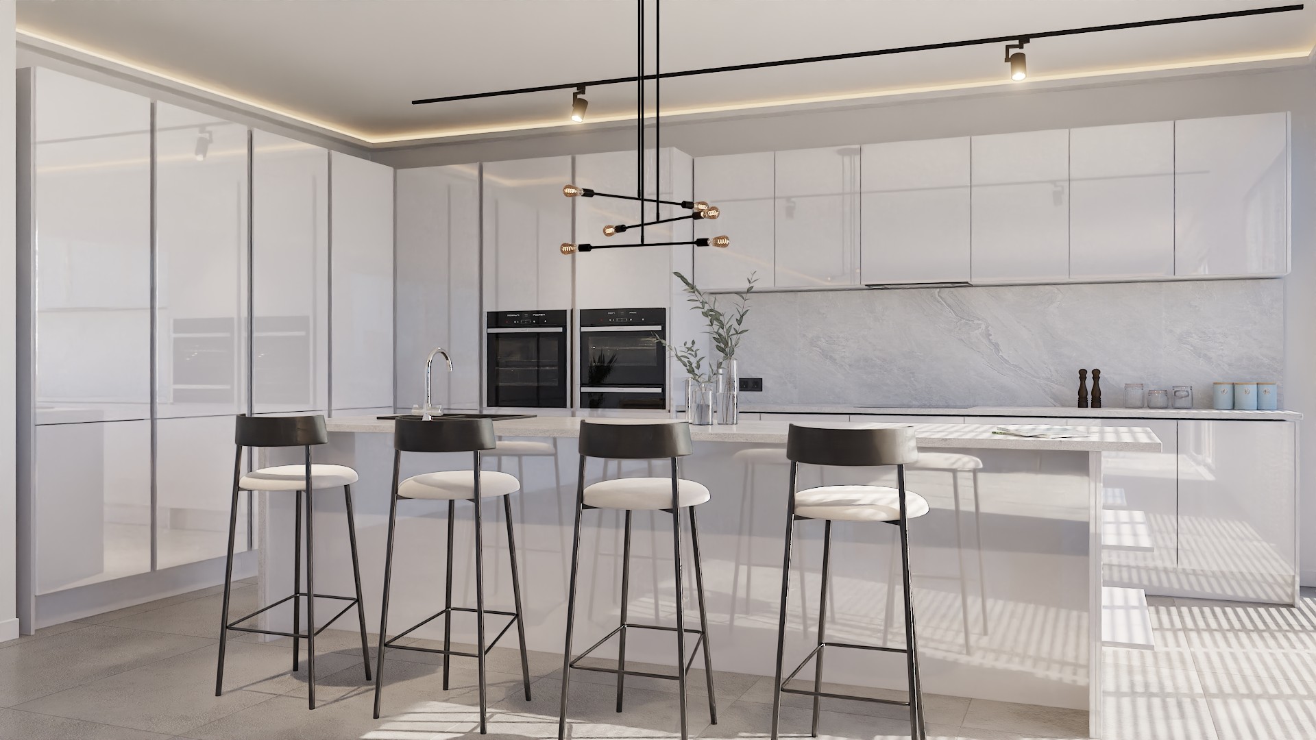 Dove TruGloss â€” interior cabinetry