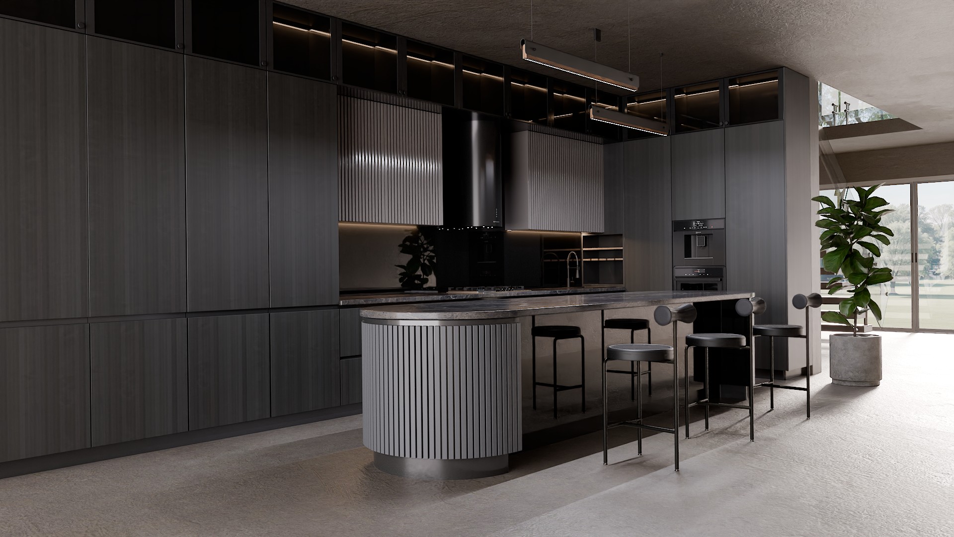 Cinder Oak — kitchen cabinetry