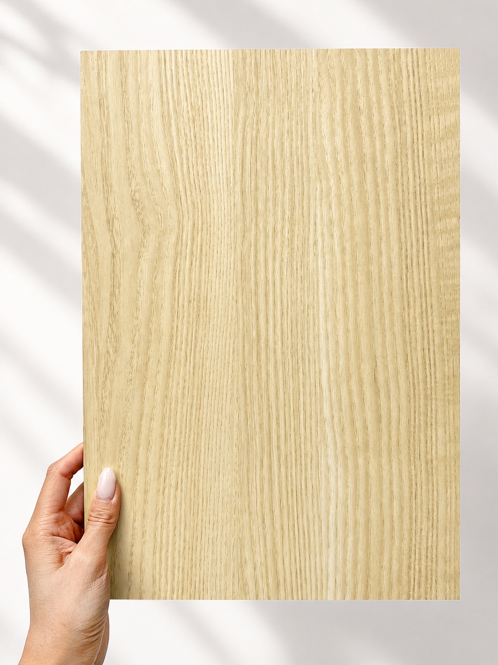 TruNatur Coastal Ash light woodgrain decor panel