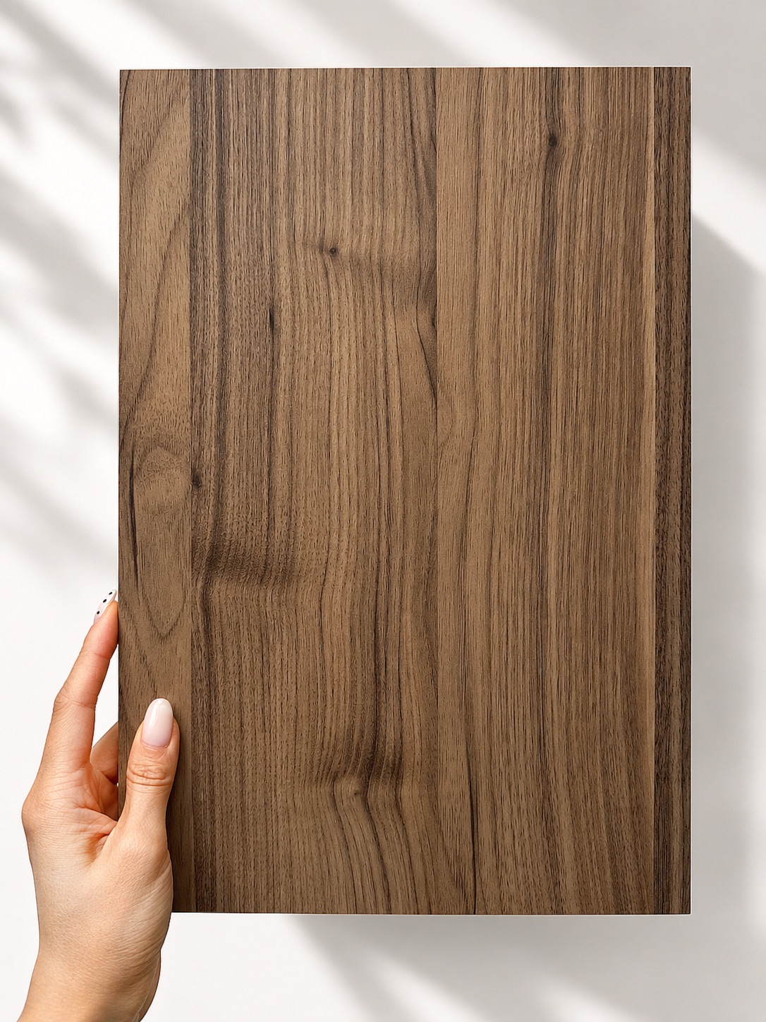 TruNatur Tropic Walnut dark woodgrain decor panel
